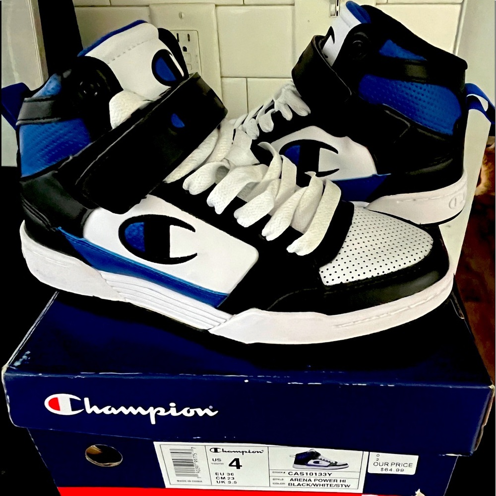 Boys' Arena Power HI Champion High Tops - Boys (Youth) 4.  Never Worn.